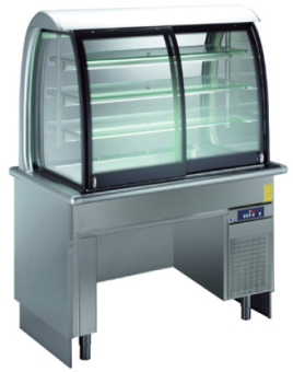 Витрина холодильная с ванной мостовая Electrolux 332035 (ZLRDW12B) в ШефСтор (chefstore.ru)